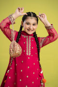 Maria B | 3 Piece Embroidered Organza Suit | MKS-EF24-23 - House Of Zarish