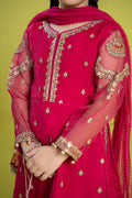 Maria B | 3 Piece Embroidered Organza Suit | MKS-EF24-23 - Libasekhas