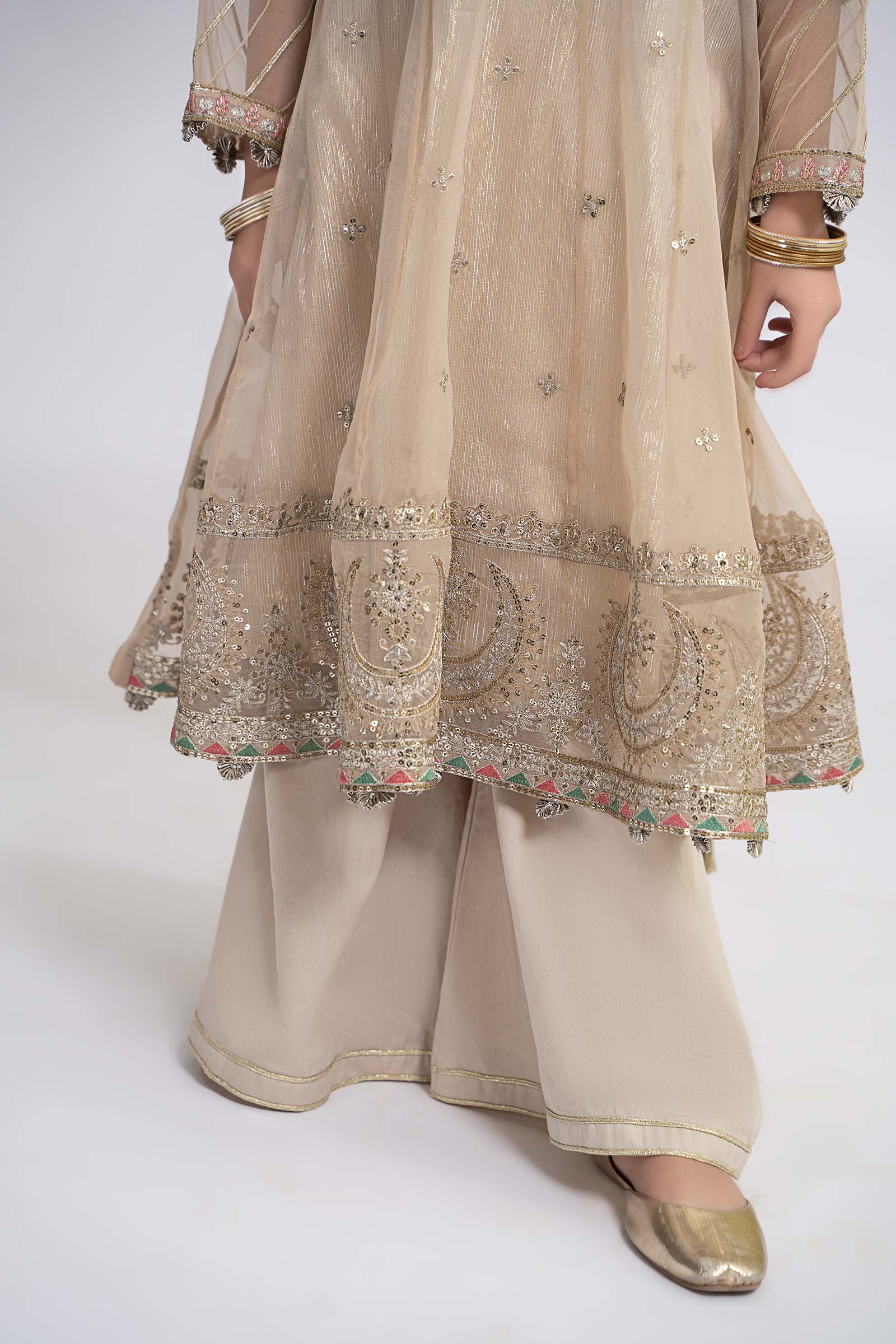 Maria B | 3 Piece Embroidered Organza Suit | MKS-EF24-26 - Libasekhas