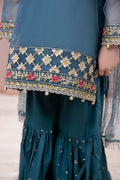 Maria B | 3 Piece Embroidered Organza Suit | MKS-EF24-29 - House Of Zarish