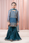 Maria B | 3 Piece Embroidered Organza Suit | MKS-EF24-29 - House Of Zarish