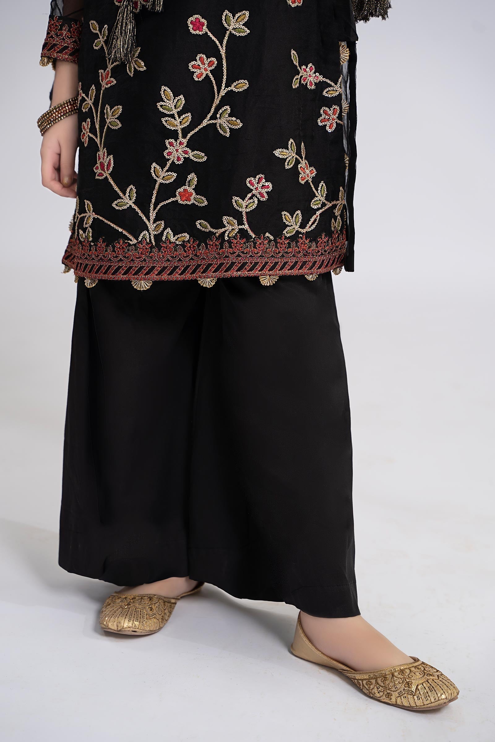 Maria B | 3 Piece Embroidered Organza Suit | MKS-EF24-30 - House Of Zarish