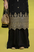 Maria B | 3 Piece Embroidered Organza Suit | MKS-EF24-37 - House Of Zarish