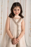Maria B | 3 Piece Embroidered Cotton Staple Zari Suit | MKS-EF25-04 - House Of Zarish