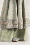 Maria B | 3 Piece Embroidered Cotton Satin Suit | MKS-EF25-08 - House Of Zarish