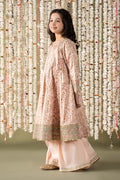 Maria B | 3 Piece Embroidered Cotton Satin Suit | MKS-EF25-08 - House Of Zarish