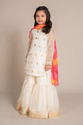 Maria B | 3 Piece Embroidered Organza Lurex Suit | MKS-EF25-20 - House Of Zarish