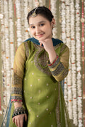 Maria B | 3 Piece Embroidered Organza Suit | MKS-EF25-21 - House Of Zarish