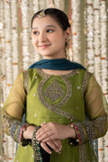 Maria B | 3 Piece Embroidered Organza Suit | MKS-EF25-21 - House Of Zarish