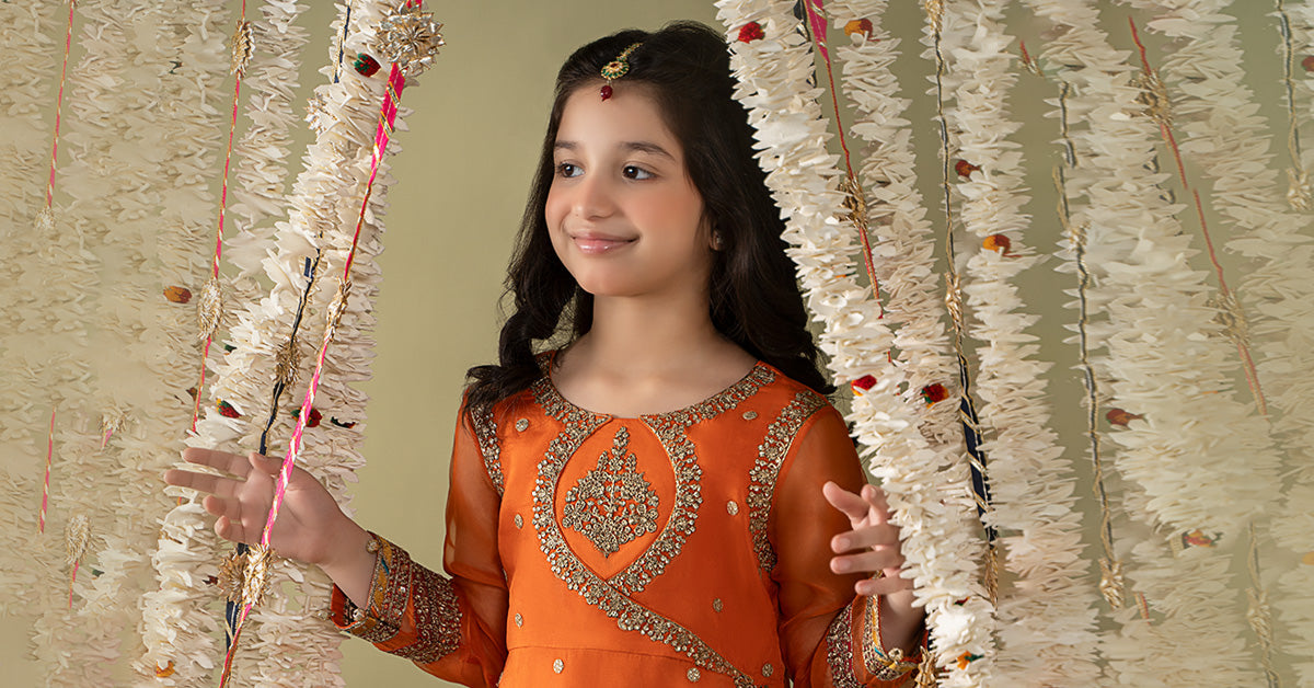 Maria B | 3 Piece Embroidered Organza Suit | MKS-EF25-21 - House Of Zarish