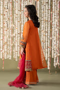 Maria B | 3 Piece Embroidered Organza Suit | MKS-EF25-21 - Libasekhas