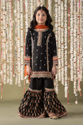 Maria B | 3 Piece Embroidered Raw Silk Suit | MKS-EF25-25 - House Of Zarish