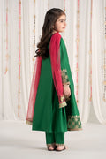 Maria B | 3 Piece Embroidered Cotton Satin Suit | MKS-EF25-41 - Libasekhas