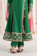 Maria B | 3 Piece Embroidered Cotton Satin Suit | MKS-EF25-41 - Libasekhas