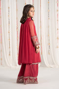Maria B | 3 Piece Embroidered Polyester Net Suit | MKS-EF25-43 - House Of Zarish