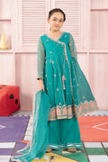 Maria B | 3 Piece Embroidered Organza Suit | MKS-PF24-01 - Libasekhas