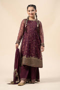Maria B | 3 Piece Embroidered Cotton Net Suit | MKS-W24-01 - Libasekhas