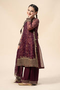Maria B | 3 Piece Embroidered Cotton Net Suit | MKS-W24-01 - Libasekhas