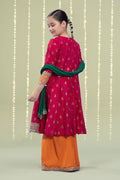 Maria B | 3 Piece Embroidered Raw Silk Suit | MKS-W24-10 - House Of Zarish