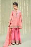Maria B | 3 Piece Embroidered Paper Cotton Lurex Suit | MKS-W24-11 - House Of Zarish