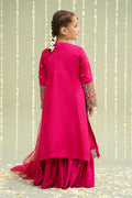 Maria B | 3 Piece Embroidered Raw Silk Suit | MKS-W24-13 - House Of Zarish