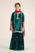 Maria B | 3 Piece Embroidered Velvet Suit | MKS-W24-16 - Libasekhas