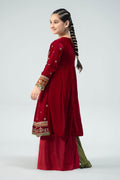 Maria B | 3 Piece Embroidered Velvet Suit | MKS-W24-17 - House Of Zarish