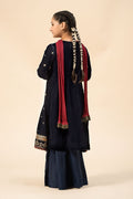 Maria B | 3 Piece Embroidered Velvet Suit | MKS-W24-17 - House Of Zarish
