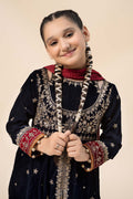Maria B | 3 Piece Embroidered Velvet Suit | MKS-W24-17 - House Of Zarish