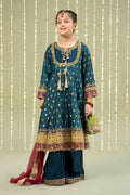 Maria B | 3 Piece Embroidered Jamawar Suit | MKS-W24-22 - Libasekhas