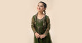 Maria B | 3 Piece Embroidered Net Suit | MKS-W24-25 - House Of Zarish