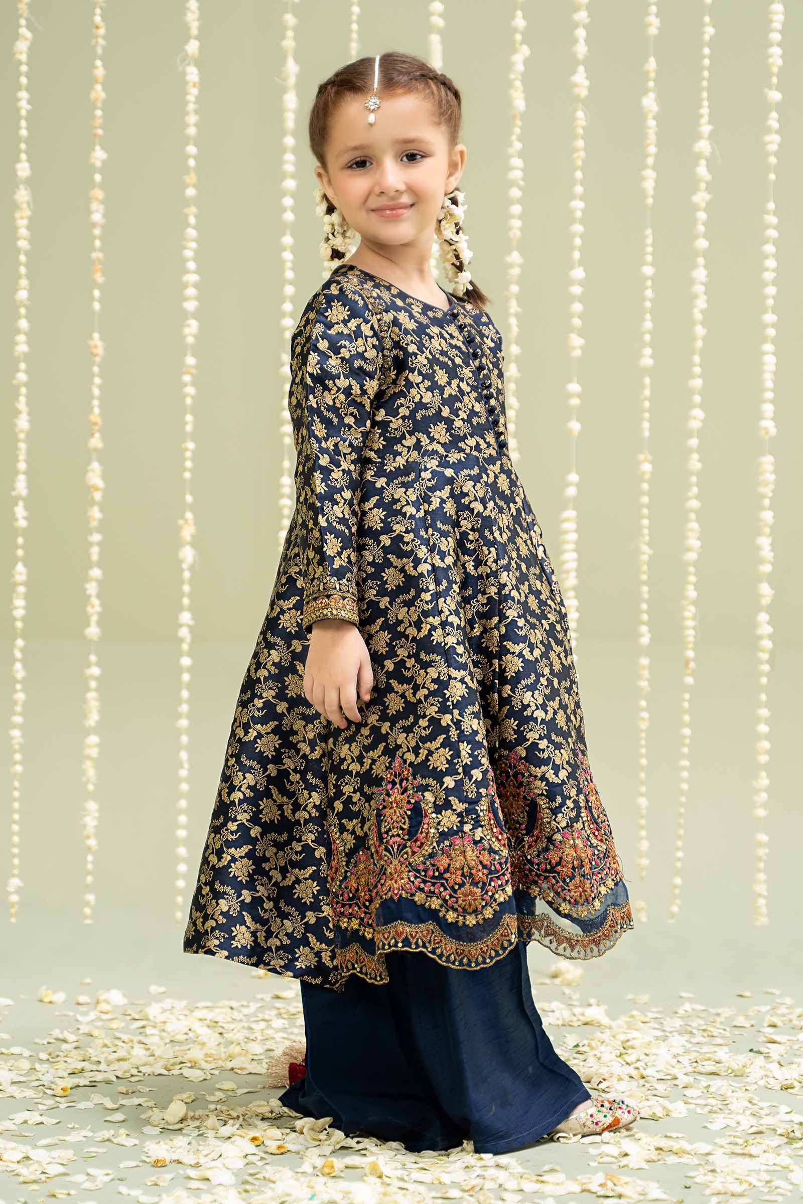 Maria B | 3 Piece Embroidered Jamawar Suit | MKS-W24-30 - House Of Zarish