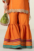 Maria B | 3 Piece Embroidered Raw Silk Suit | MKS-W24-31 - House Of Zarish