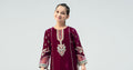 Maria B | 3 Piece Embroidered Velvet Suit | MKS-W24-32 - Libasekhas