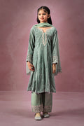 Maria B | 3 Piece Embroidered Velvet Suit | MKS-W24-38 - Libasekhas