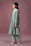 Maria B | 3 Piece Embroidered Velvet Suit | MKS-W24-38 - House Of Zarish