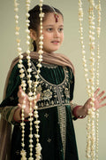 Maria B | 3 Piece Embroidered Velvet Suit | MKS-W24-40 - House Of Zarish