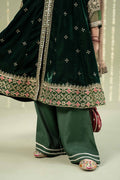 Maria B | 3 Piece Embroidered Velvet Suit | MKS-W24-40 - Libasekhas