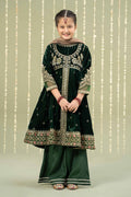 Maria B | 3 Piece Embroidered Velvet Suit | MKS-W24-40 - Libasekhas