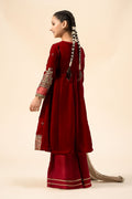 Maria B | 3 Piece Embroidered Velvet Suit | MKS-W24-40 - Libasekhas