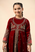 Maria B | 3 Piece Embroidered Velvet Suit | MKS-W24-40 - Libasekhas