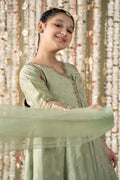 Maria B | 3 Piece Embroidered Cotton Lurex Suit | MKS-EF25-12 - Libasekhas