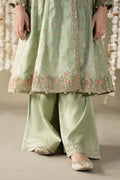 Maria B | 3 Piece Embroidered Cotton Lurex Suit | MKS-EF25-12 - House Of Zarish