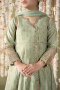 Maria B | 3 Piece Embroidered Cotton Lurex Suit | MKS-EF25-12 - House Of Zarish