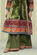 Maria B | 3 Piece Embroidered Velvet Suit | MKS-W24-15 - House Of Zarish