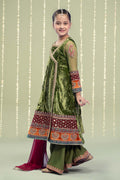 Maria B | 3 Piece Embroidered Velvet Suit | MKS-W24-15 - House Of Zarish