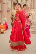 Maria B | 3 Piece Embroidered Raw Silk Suit | MKS-W24-02 - Libasekhas