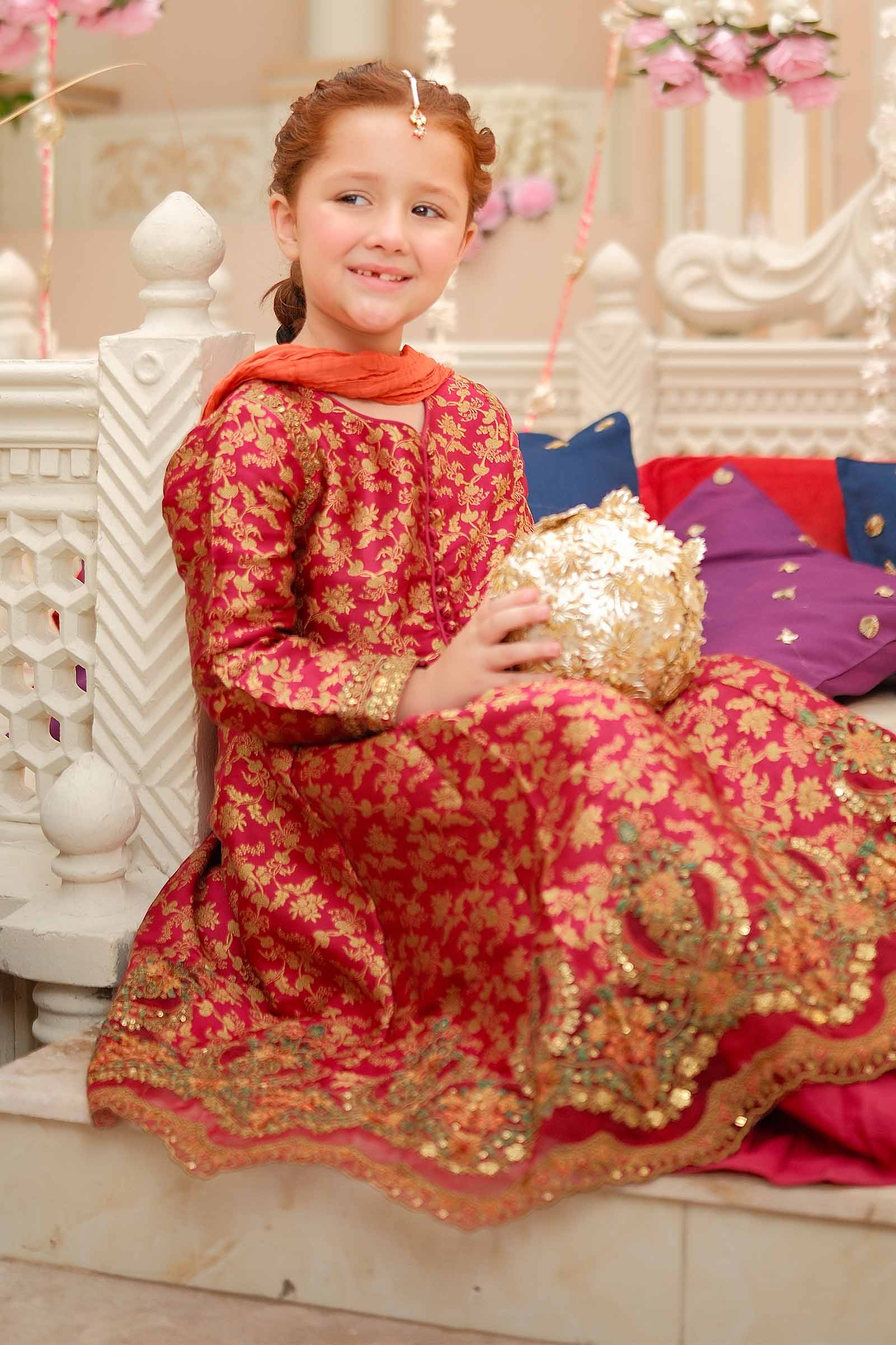 Maria B | 3 Piece Embroidered Jamawar Suit | MKS-W24-30 - House Of Zarish