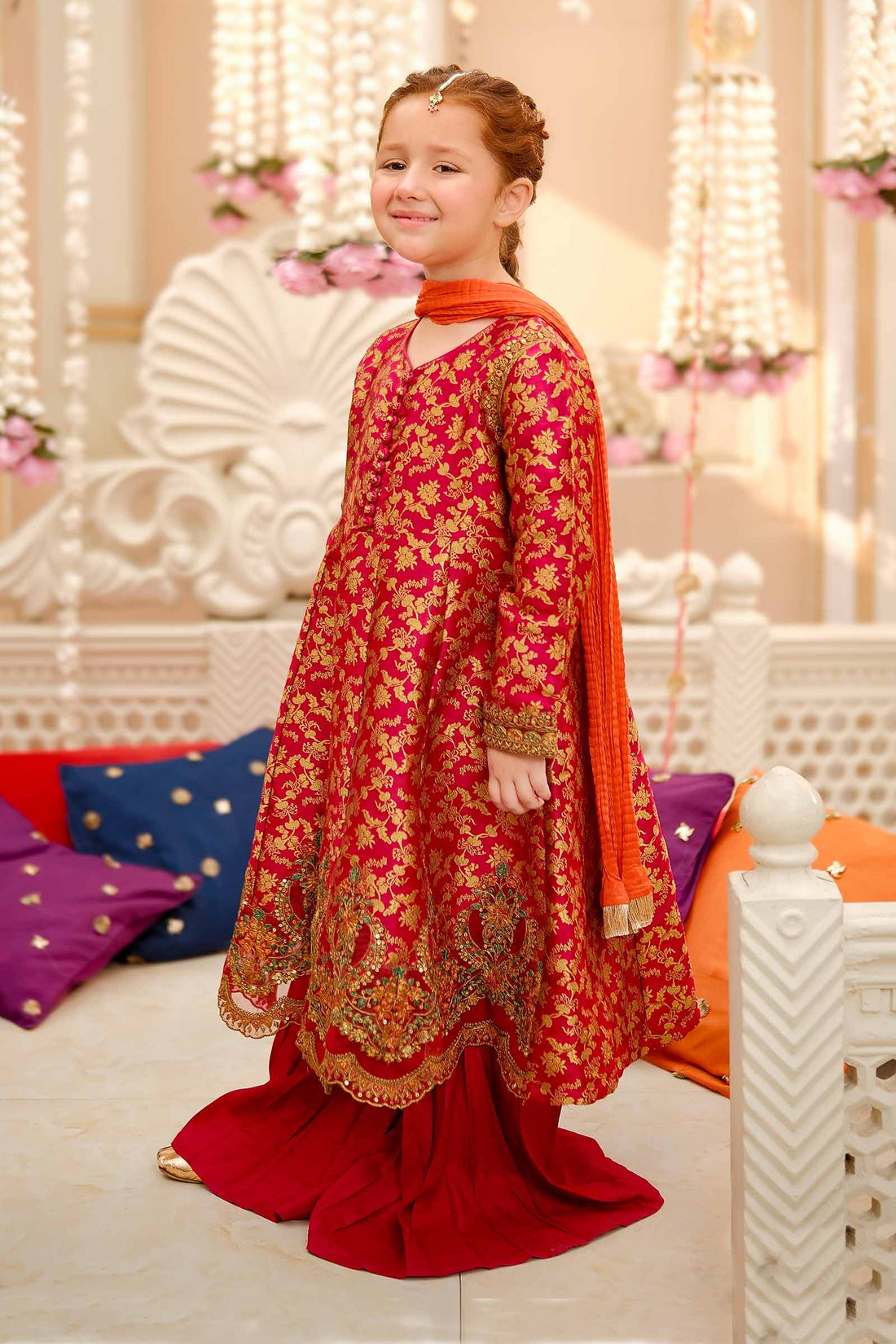 Maria B | 3 Piece Embroidered Jamawar Suit | MKS-W24-30 - House Of Zarish