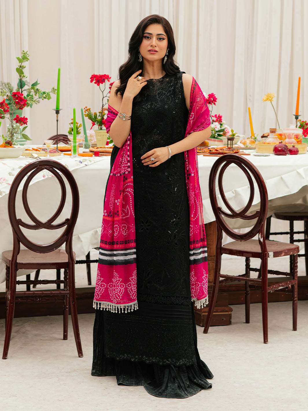 Mahnur | Allenura Luxury Lawn 24 | MOCHA - House of Zarish